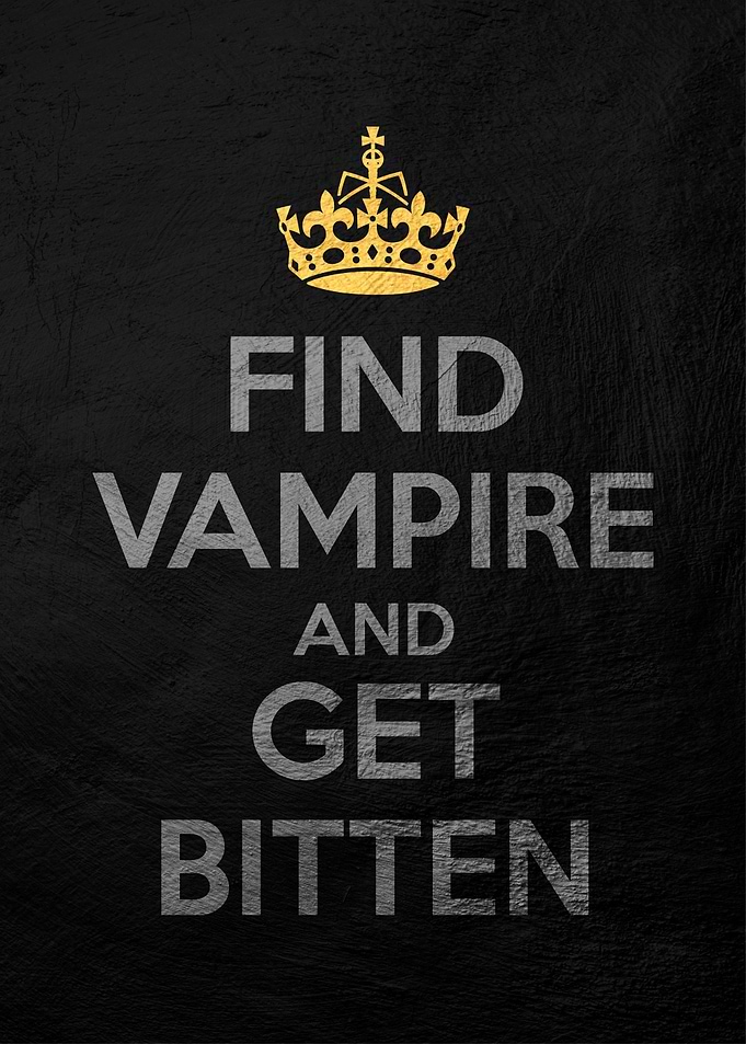 find vampire get bitten