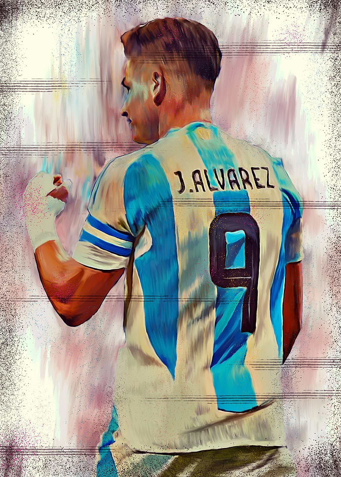 Player Football Art