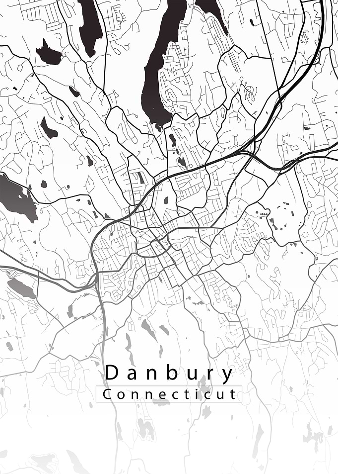 Danbury Connecticut Map