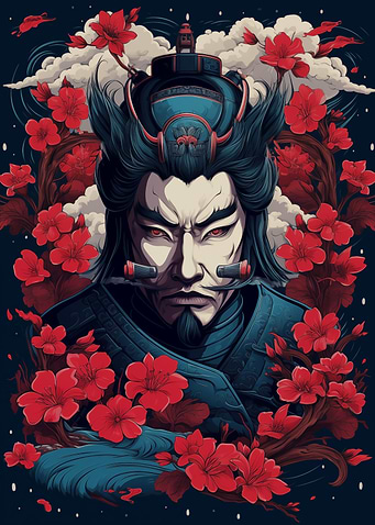 Fierce Ninja Portrait