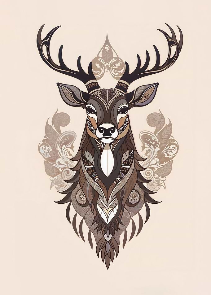 Deer Illustration