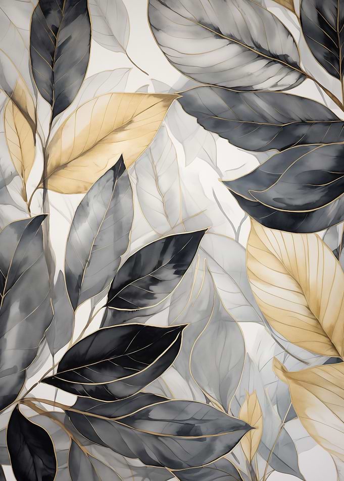 Background of leaves Flora