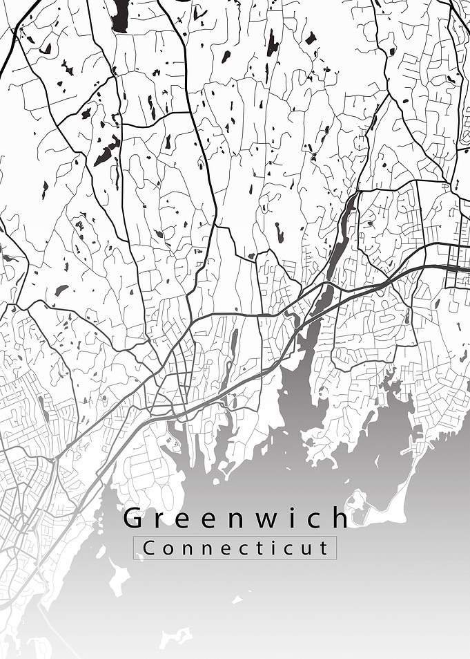 Greenwich Connecticut Map