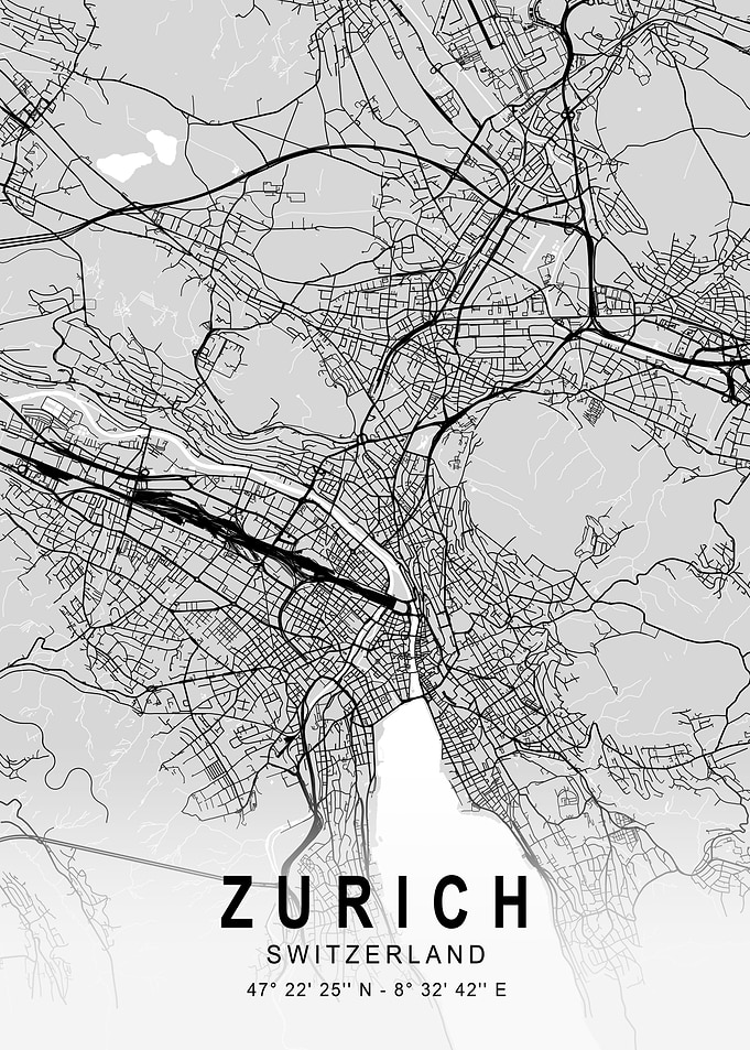 Zurich Light Map