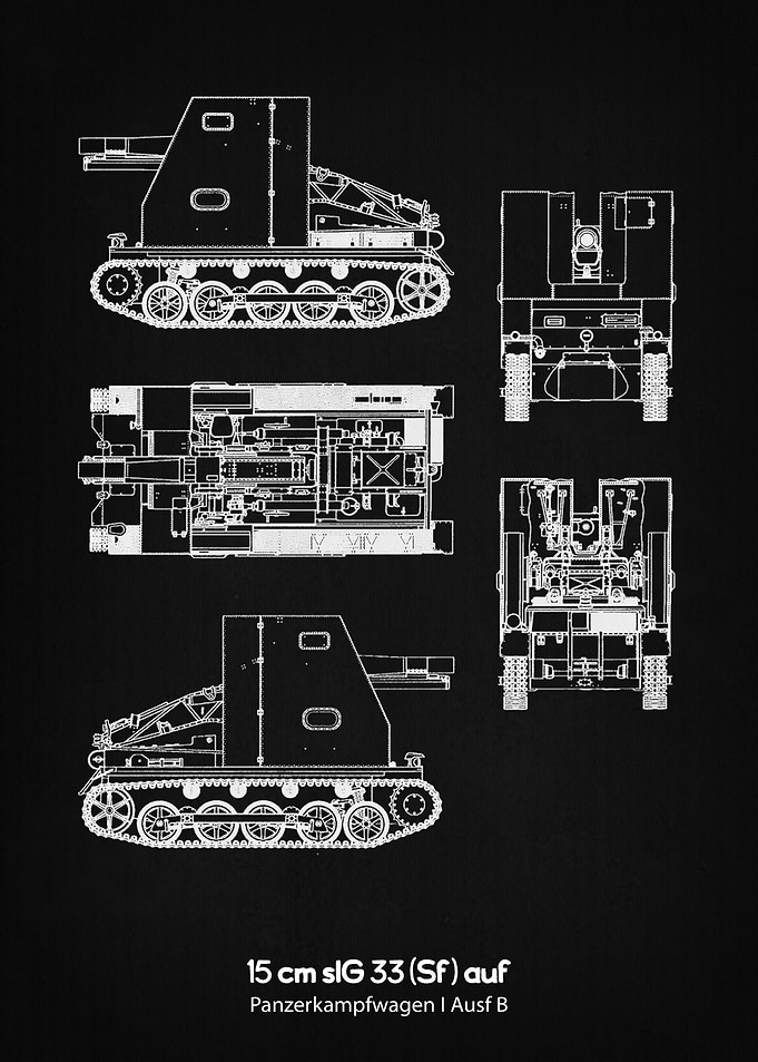 15 cm sIG 33 Sf auf Panz