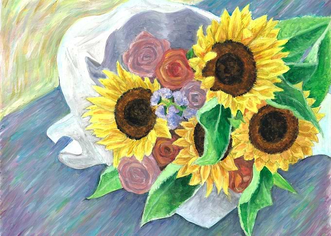 Sunflower Bouquet Oil