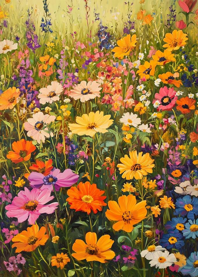 wildflower field