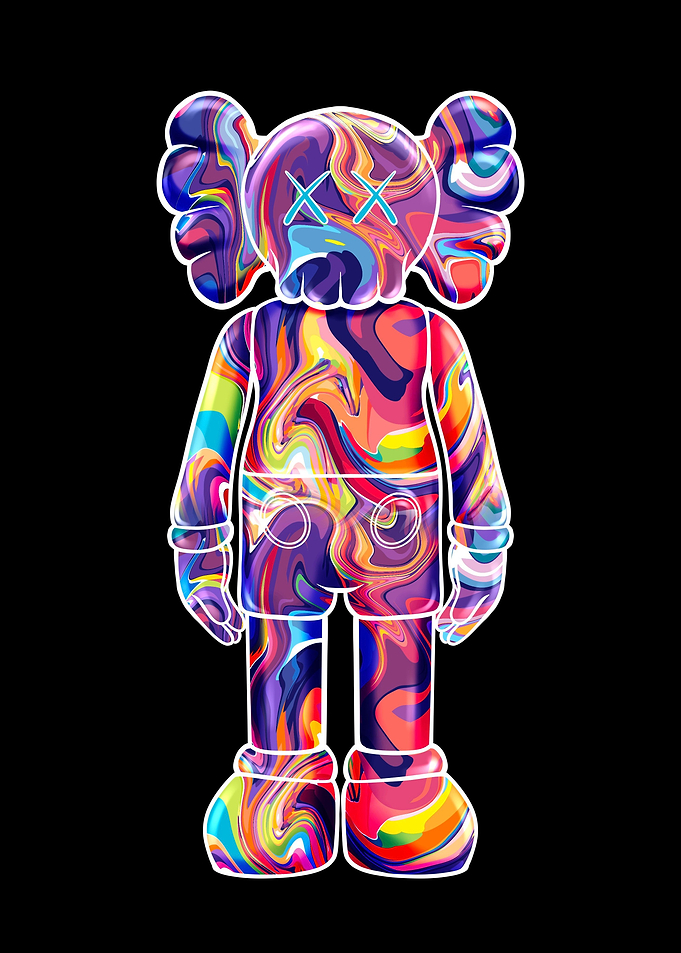 kaws pop art