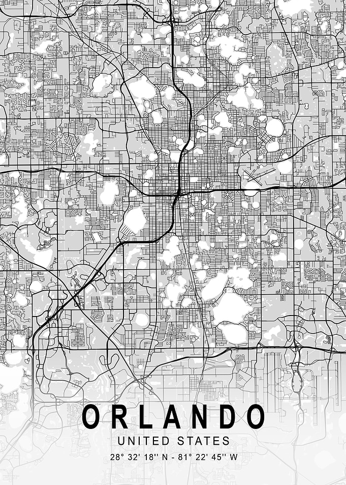 Orlando Light Map