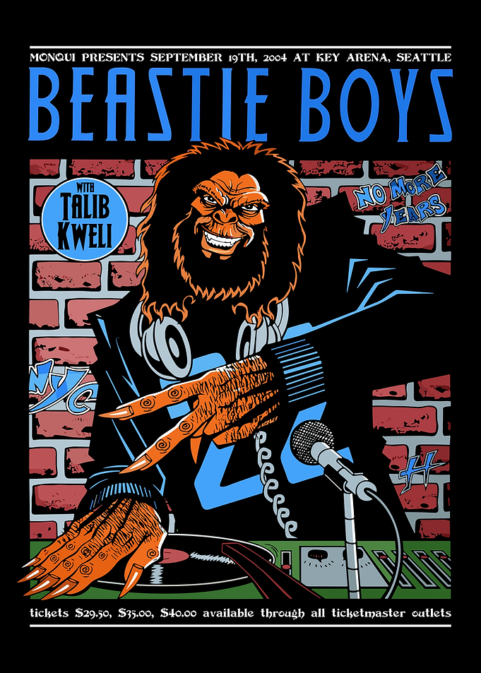 Beastie Boys Flayer