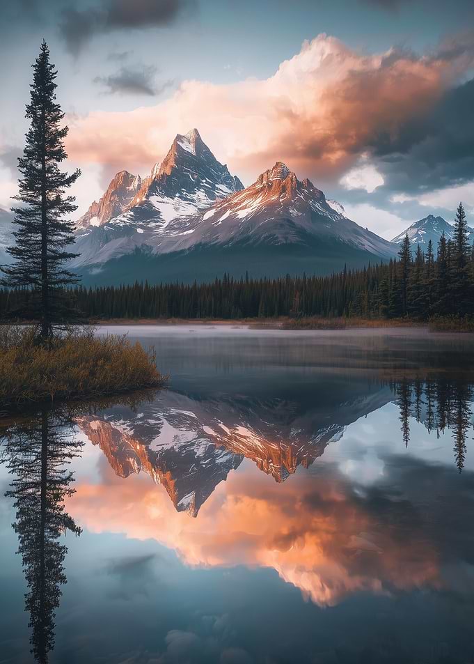 Reflection in Rockies