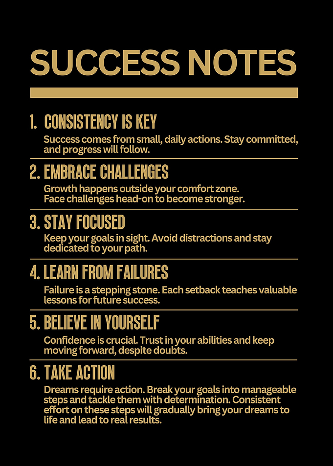 Success Notes