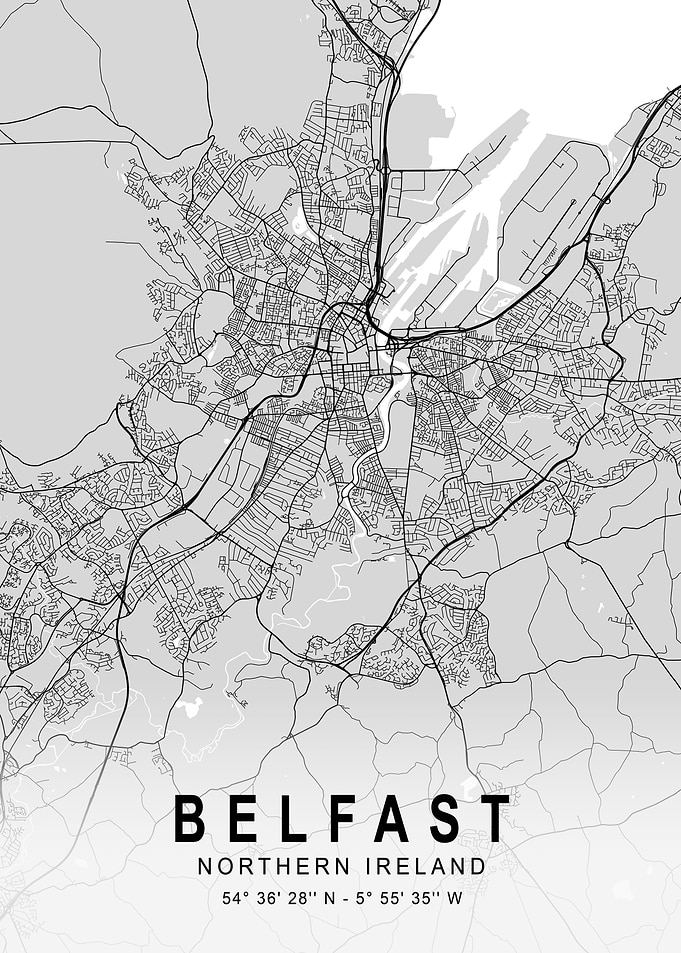 Belfast Light Map