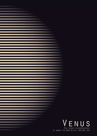 Optical illusion Venus