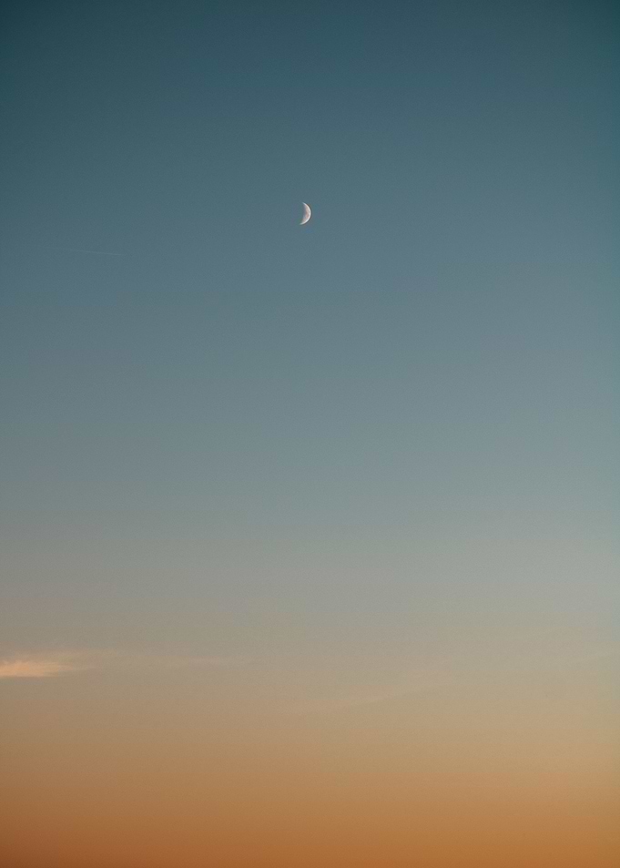 Moon at Dusk