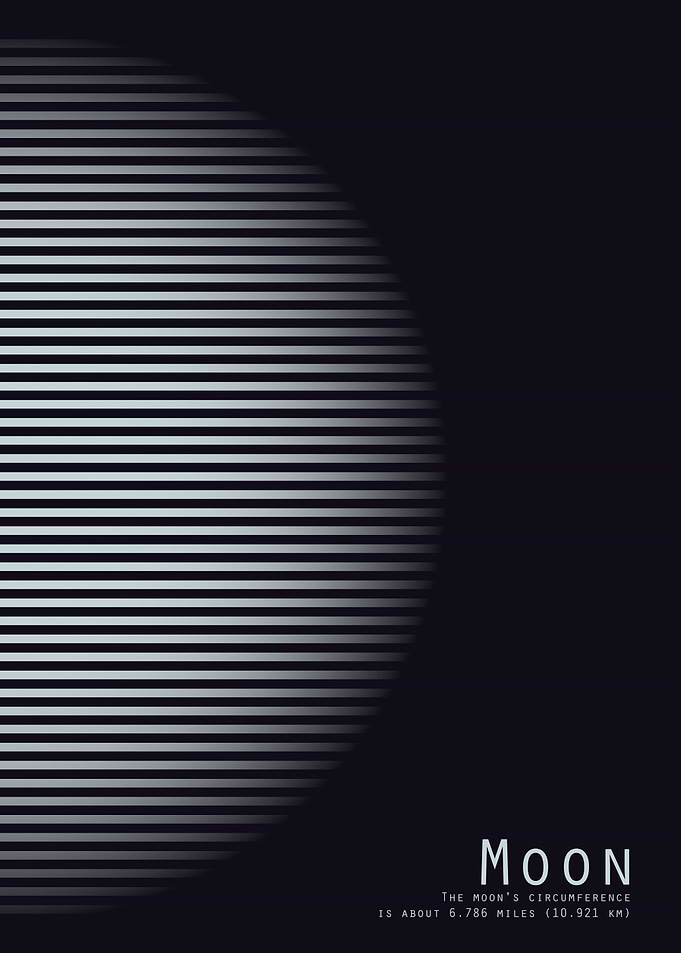 Optical illusion Moon