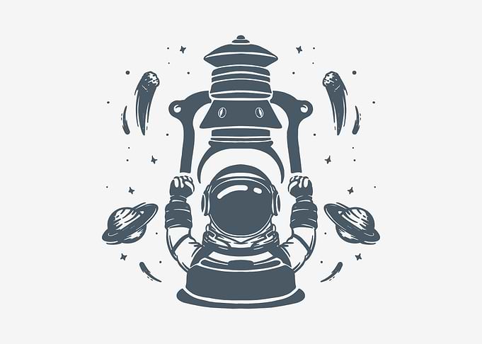 Lantern Astronaut
