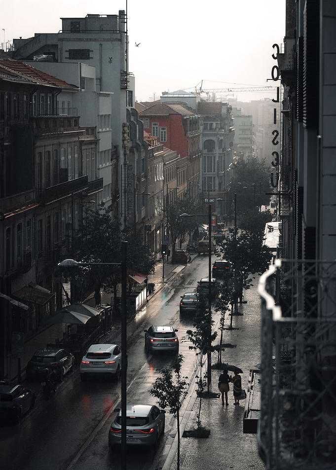 Moody Balcony View Porto