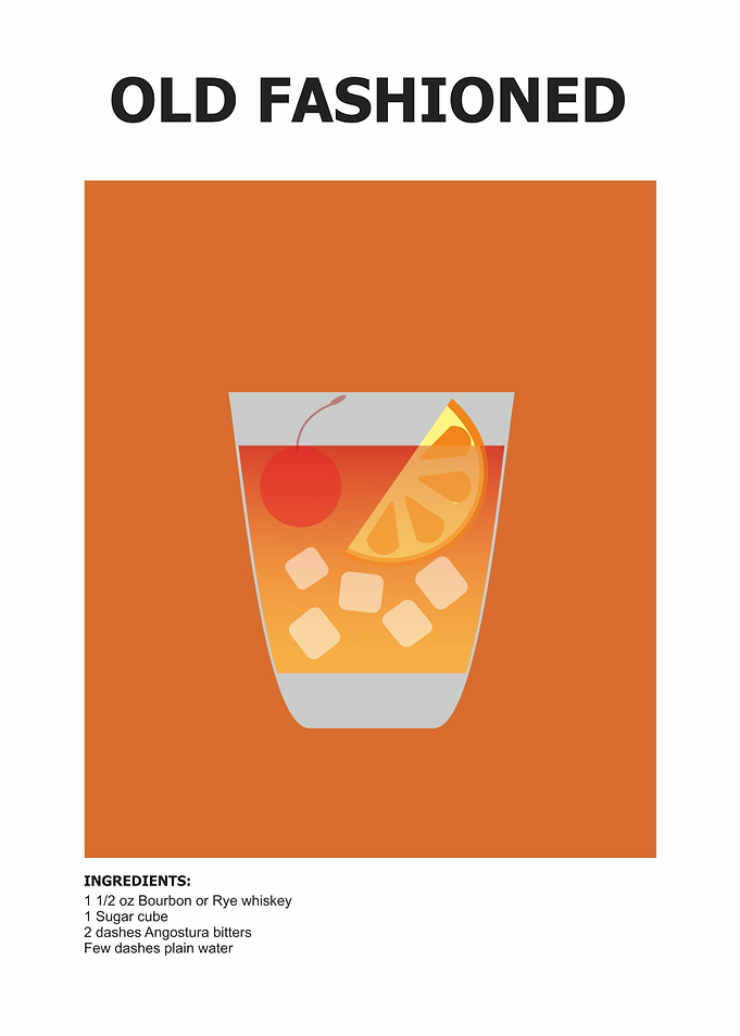 old fashioned cocktail