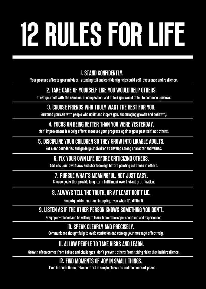 Rules for Life