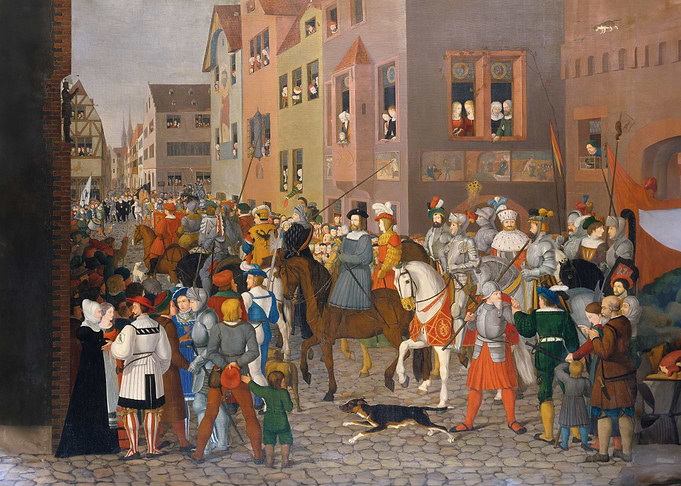The Entry of King Rudolf