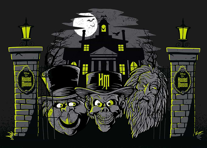 Haunted Mansion Trio