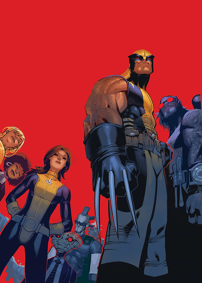 X-Men Stylized Group