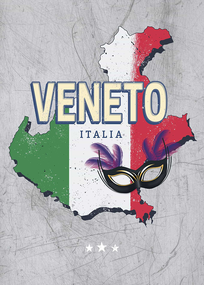 Veneto Italy Region Map