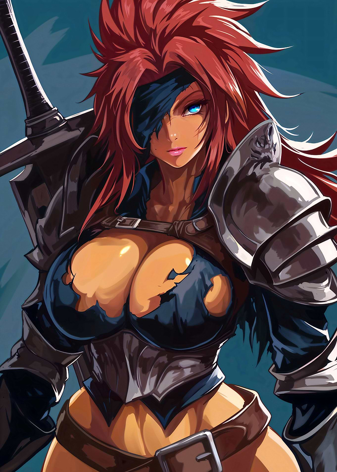 Redhead Hot Warrior Maiden