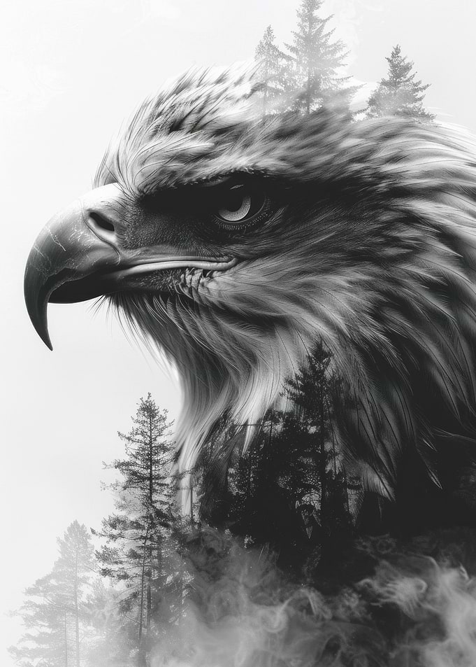 Eagle portrait