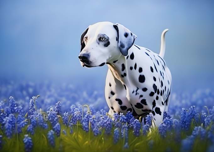 Dalmatian dog