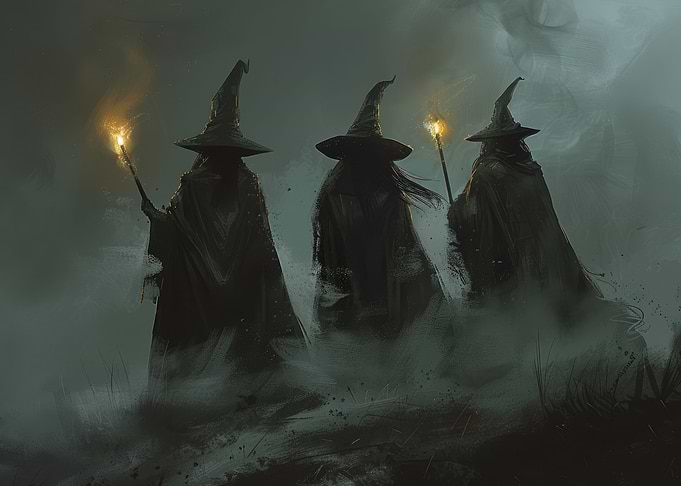 Three Witches of Halloween
