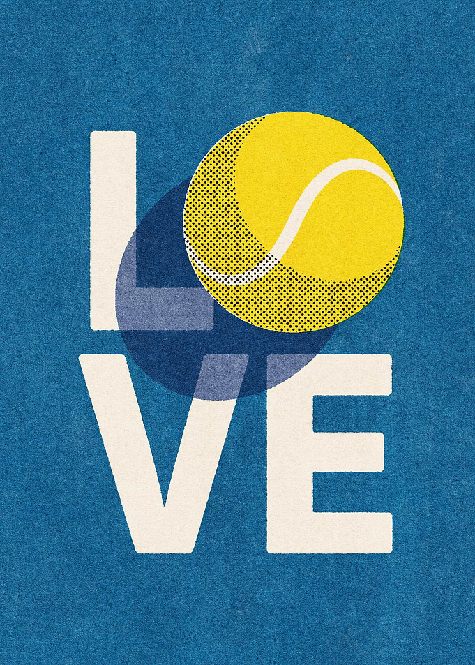 Love Tennis Hard Court