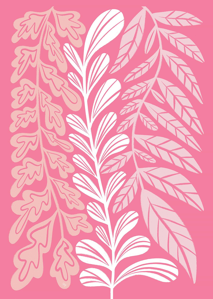 Pink Plants