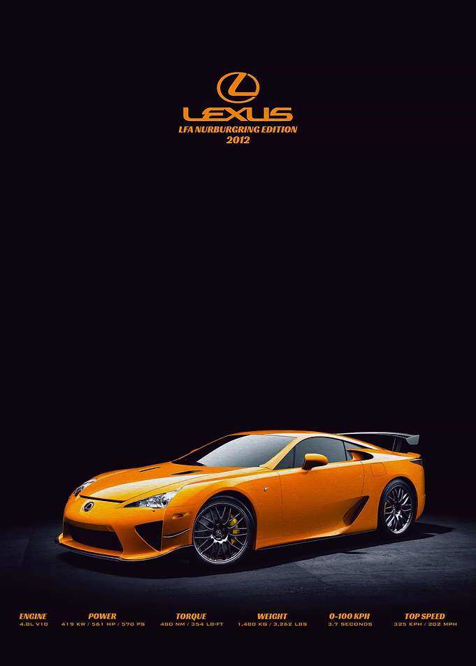 Lexus LFA Nurburgring