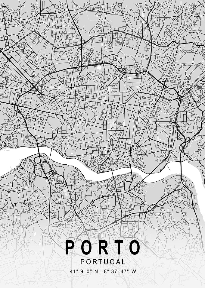 Porto Light Map