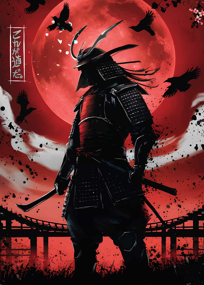 Red Ghost samurai