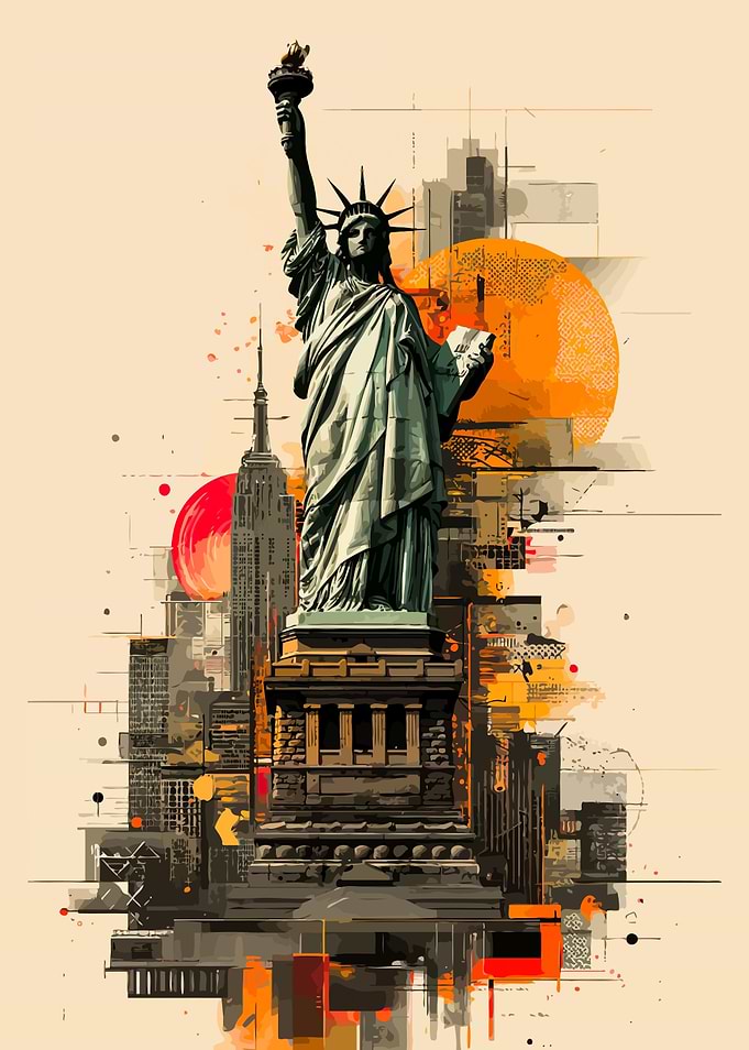 Sculpture Liberty USA