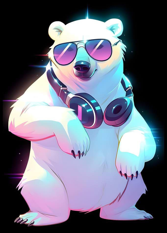 Cool Polar Bear