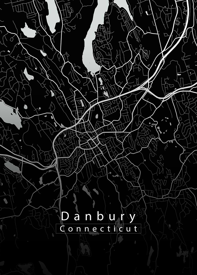Danbury Connecticut Map