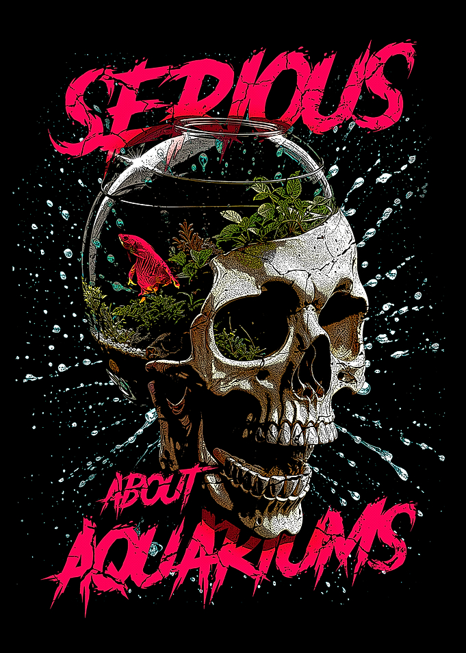 Serious About Aquariums Skull