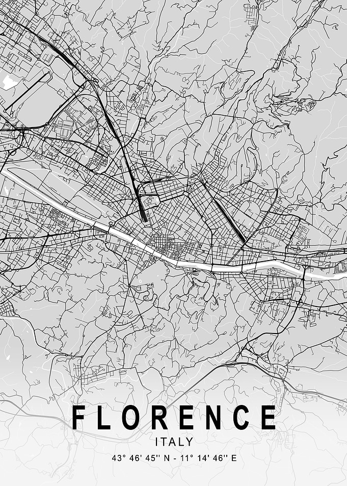 Florence Light Map