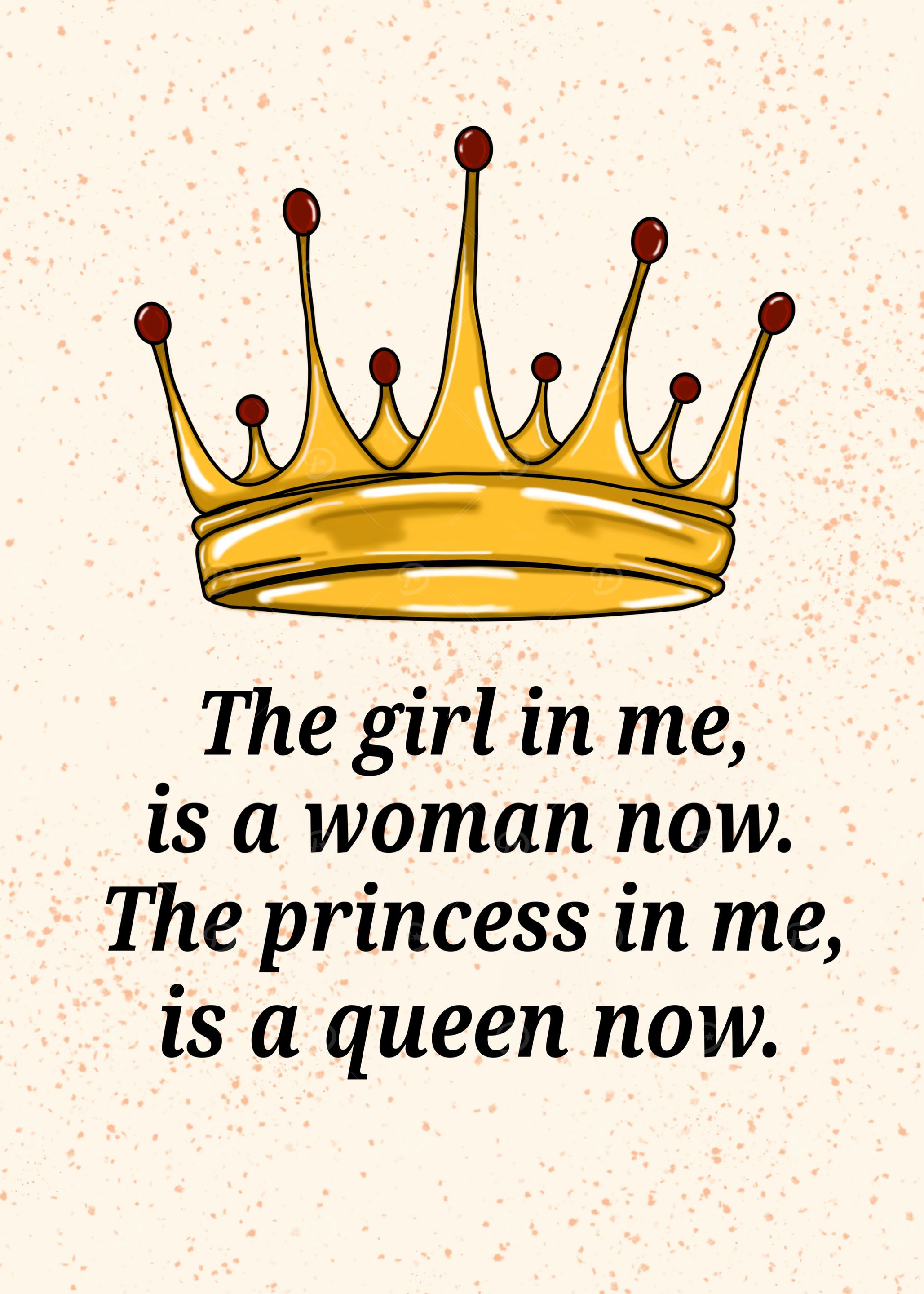Queen Crown Quote