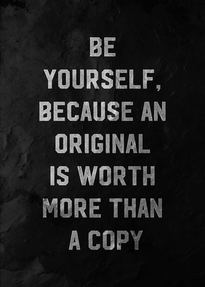 be yourself