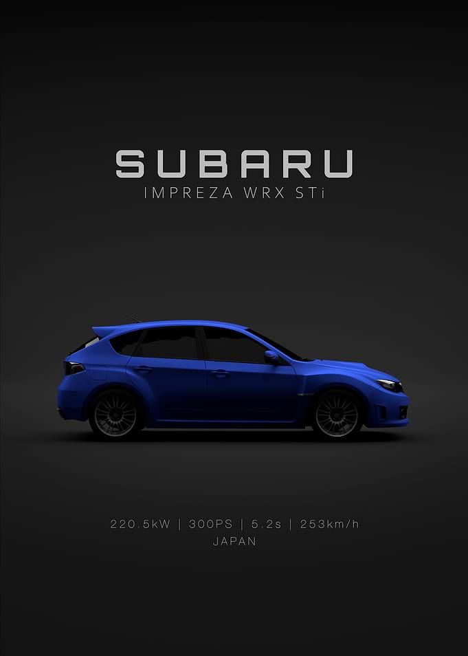Subaru Impreza WRX STI Specs
