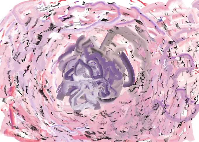 Abstract wavy pattern