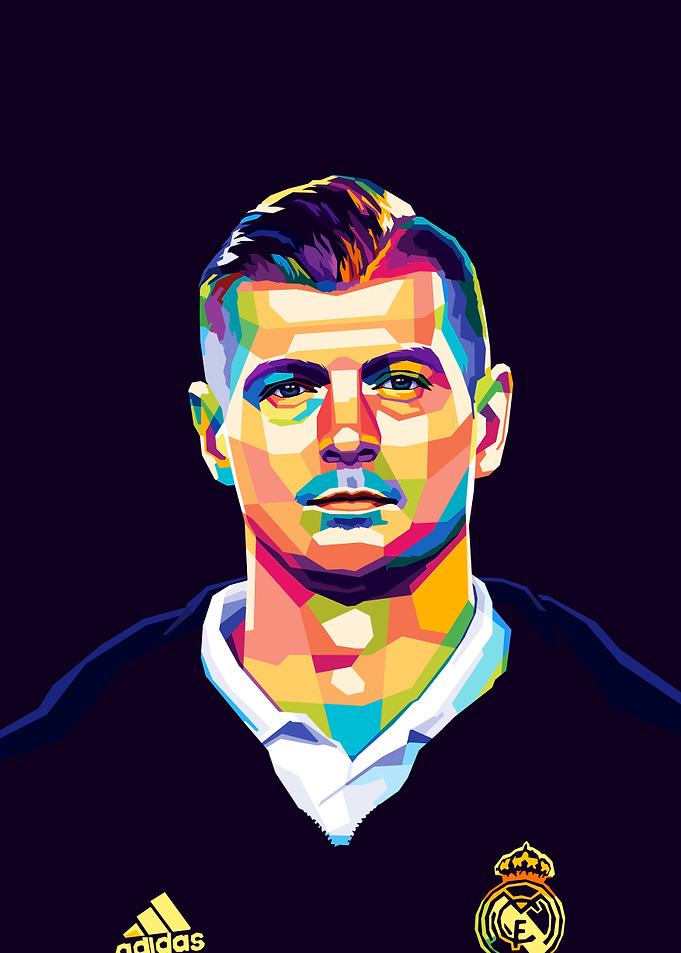 Football Player Pop Art