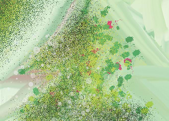 Abstract tree painting