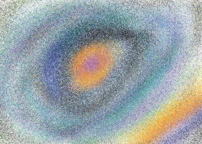 Universe Comsic painting