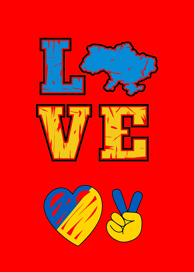 Love Ukraine Peace